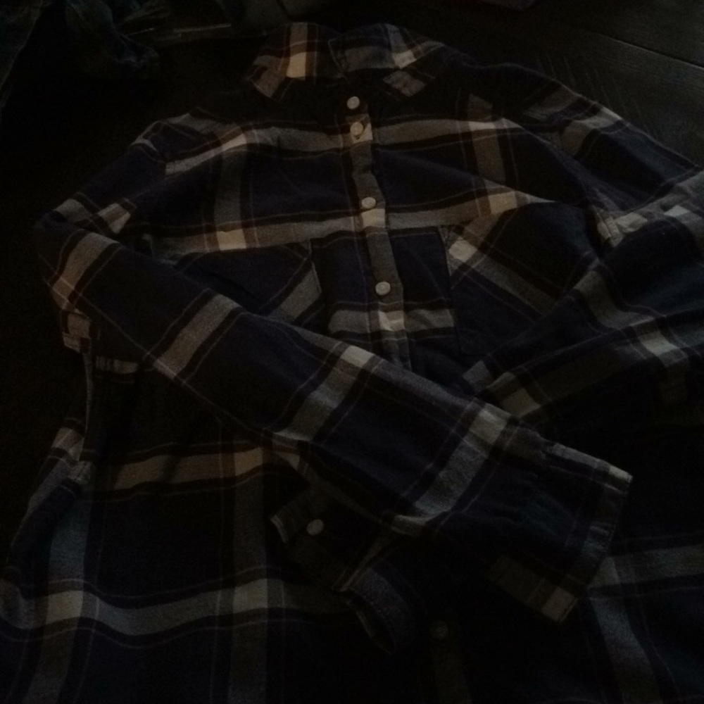 Long sleeve flannel shirt